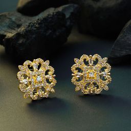 Anouk Geometric Studs Earrings-image-49