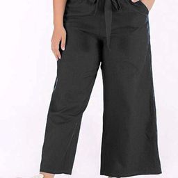 Tripursundari Fashion Women Relaxed Fit Wide Leg Trousers-image-66