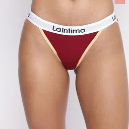 La Intimo Women Pack of 2 Low-Rise Bikini Briefs-picture-49