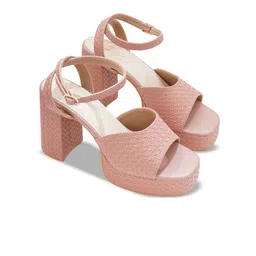 Sole House PU Block Sandals-image-66
