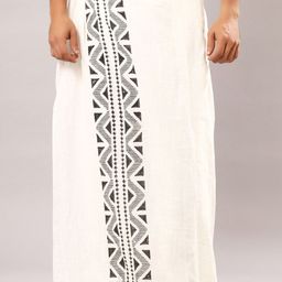 CRYSTAL HEAL Men Printed Pure Cotton Aadivasi Dhoti-image-92