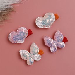 Jewelz Girl Set of 4 Alligator Hair Clip-55