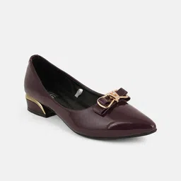 Lavie Women Solid Party Block Heel Bellies-22