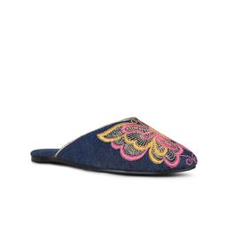 Inc 5 Women Woven Design Pointed Toe Slip On Mules-18