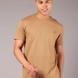 V-Mart Men Solid Round Neck Cotton T-shirt-image-61