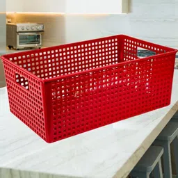 Go Hooked Red Regular Multi-Utility Plastic Organiser image 5