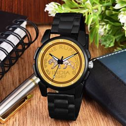 Gopal Shopcart Unisex Bracelet Style Straps Analogue Watch J16BLK-GOLD-RS-NEW-PU_SH-picture-21
