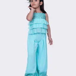 Twisha Girls Top with Palazzos-image-91
