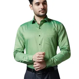 Allen Brown Men Formal Shirt-image-0