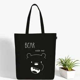EcoRight Zipper Tote Bag - Bear With Me-image-54