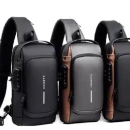 Black Men & Women Shoulder Bag '''Sling Bag for Men Stylish Crossbody Backpack for Men & Women-44