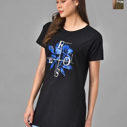 Christy World Women Pack of 2 Printed Short Sleeves Regular Fit T-shirt-image-67
