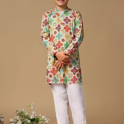FASHION DREAM Boys Printed Regular Kurta with Pyjamas-42