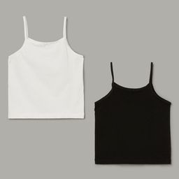 Fame Forever by Lifestyle Girls Pack Of 2 Camisoles-image-8