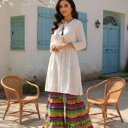 SZN Women Regular Kurta with Sharara-picture-47