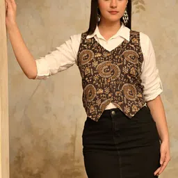 DECKEDUP Floral Printed Jacket-74