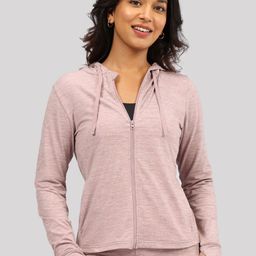 Blissclub Women Hooded Lightweight Training or Gym Sporty Jacket-41