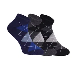 SOXVIEW Men Striped Ankle Length Socks (Pack of 3)-image-86
