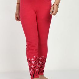 BAESD Girls Printed Pure Cotton Ankle Length Leggings-35