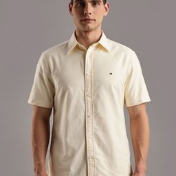 Tommy Hilfiger Men Vertical Striped Spread Collar Cotton Casual Shirt-image-72