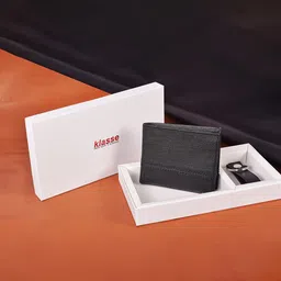 Klasse Pack Of 2 Men Leather Two Fold Wallet-picture-51