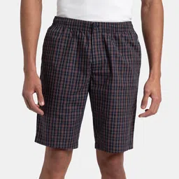 Jockey Men Checked Technology Shorts-image-64
