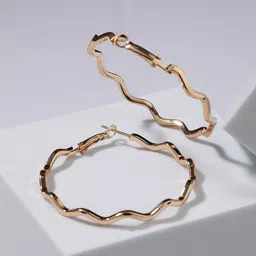 DressBerry Circular Hoop Earrings-15