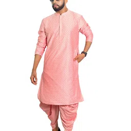 House of Aqss Band Collar Straight Kurta-picture-33