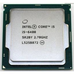 generic SURYAASYS Core i5 6400 2.7 GHz Upto 3.3 GHz LGA 1151 Socket 4 Cores 4 Threads Desktop Processor (Grey)(Supports H110 Motherboard) image 1