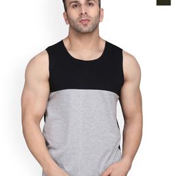 SLOWLORIS Men Pack of 2 Printed Bio-Wash Combed Cotton Innerwear Vests-picture-48
