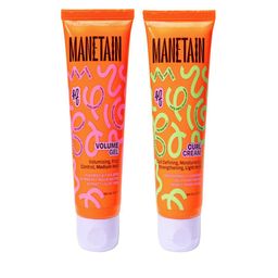 MANETAIN Set Of 2 Volume Gel & Curl Cream - 100 ml Each-10