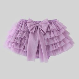INCLUD Girls Flared Bow Tutu Mini Skirt-image-84