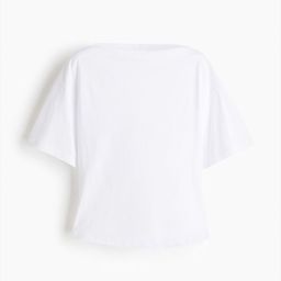 H&M Boat-Neck Cotton Top-image-10
