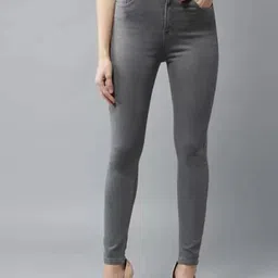KASHIAN Women Jean Boyfriend Fit High-Rise Stretchable Jeans-picture-10