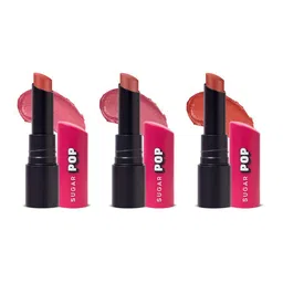 SUGAR POP Set of 3 Ultrastay Transferproof Lipstick 5 g each - Nude Shades-9
