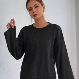 Mast & Harbour Women Round Neck Pullover-picture-39