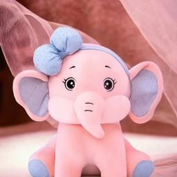 Latest Cute Bow Elephant toy | Super Soft & - 40 cm-image-22