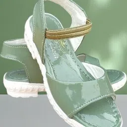 NEW LATEST Olive Leather Sandals-image-79