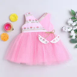 MANY FROCKS & Girls Net Fit & Flare Dress-57