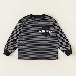 LULU & SKY Boys Striped Pockets T-shirt-picture-39