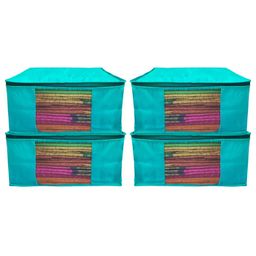 Kuber Industries Blue Set of 4 Regular Drawer Organiser Organisers-2