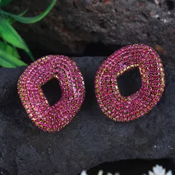 KPOP Contemporary Studs Earrings-picture-32