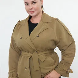 Trendyol Women Single-Breasted Overcoat-image-53