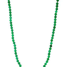 kesar zems Unisex Green Alloy Necklace Chain-image-40