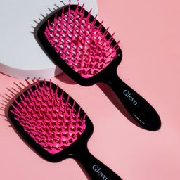 Gleva Hair Brush Detangling Comb For Pain Free Brushing To Reduce Hair Fall-image-31