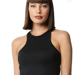 SRISARAS Tank round neck sleeveless Crop Top-image-1