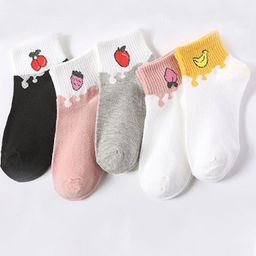 MYYNTI Women Pack Of 5 Ankle-Length Socks-29