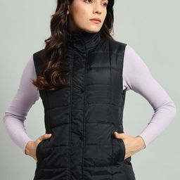 AR-FIT Women Camouflage Polyester Water Resistant Crop Padded Jacket-11