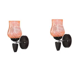 SOMIL Orange Glass Cylinder Wall Lamps-image-82