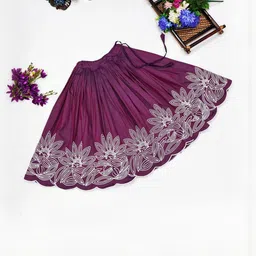 Shoryam Fashion Girls Art Silk Ready to Wear Lehenga Choli-picture-43